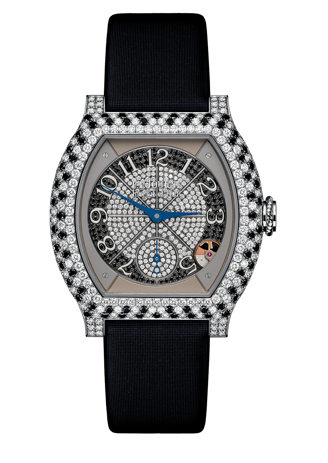 élégante by F.P.Journe 40 mm Platinum with diamonds and precious