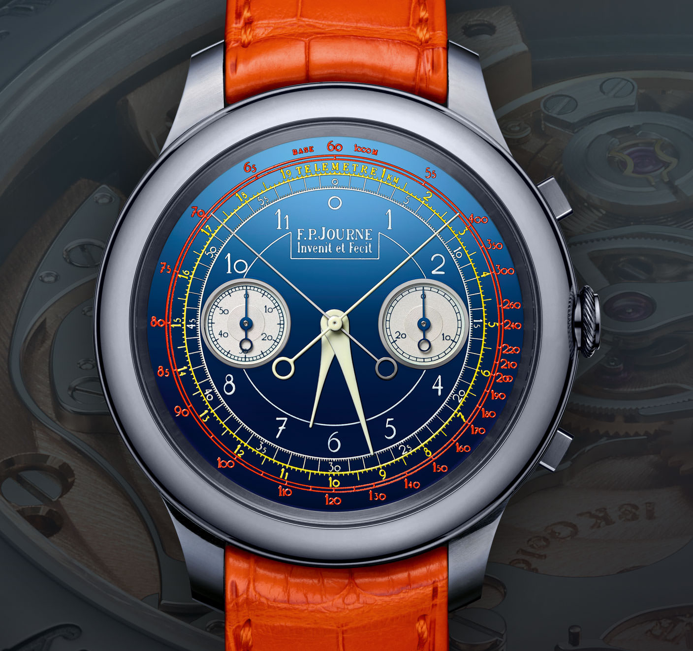 Chronographe Monopoussoir Rattrapante