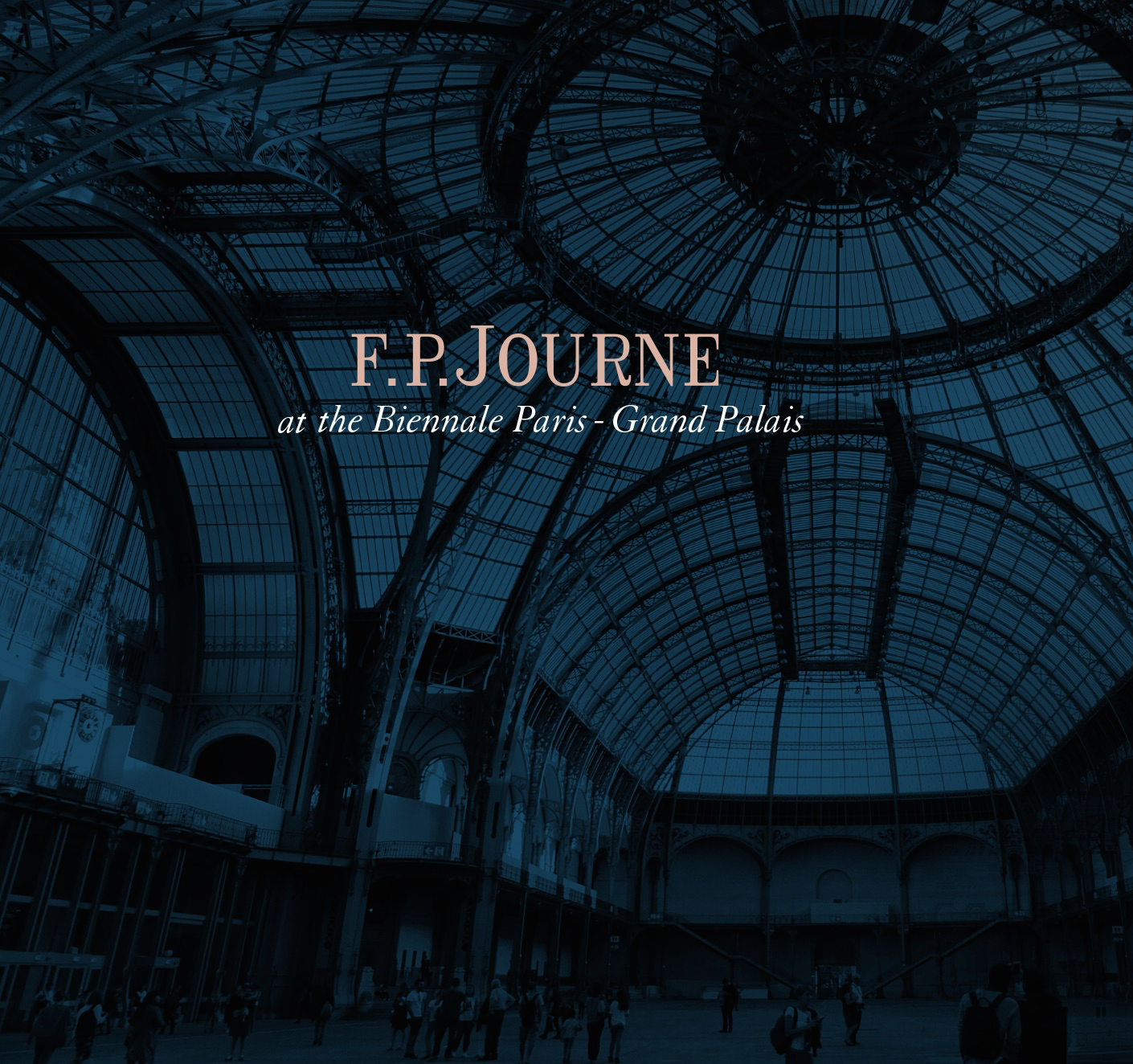 F.P.JOURNE AT THE BIENNALE PARIS